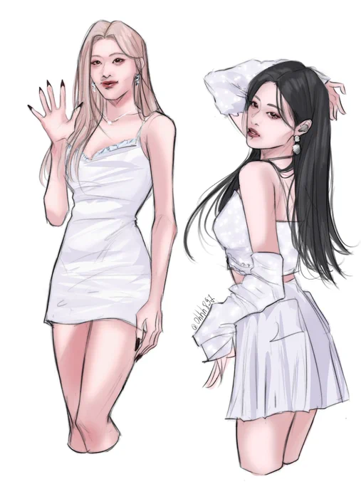 💃🥵🤬
#loonafanart #kimlip #hyunjin 