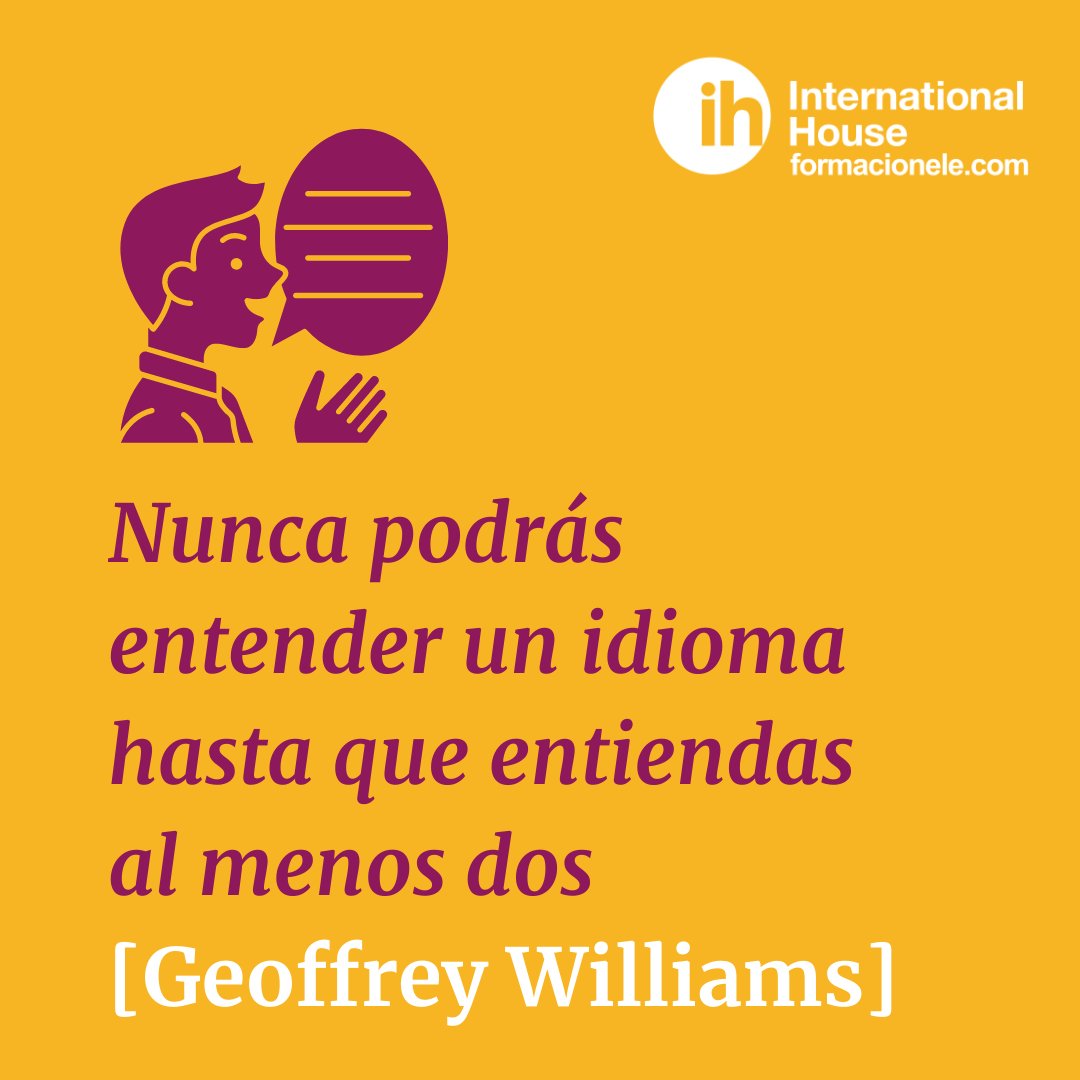formacionele's tweet photo. ¿Estáis de acuerdo con esta cita de Geoffrey Williams? 🧐 😒 😏
#profedeele #serprofedeele #spanishteacher #spanishteaching #spanishteachers #ensenarespanol #enseñarespañol https://t.co/DPyuwoiqpN
