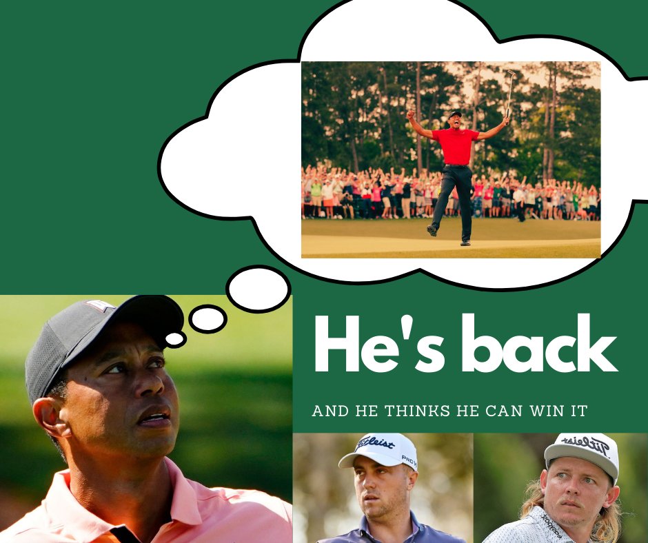 #BreakingNews - #Tiger is playing in the #Masters 🐯 I repeat, Tiger Woods is playing in the #Masters22
