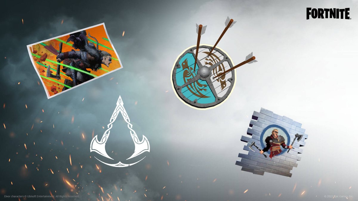 CriptAssassini's tweet photo. 🪓 Eivor Varinsdottir ed Ezio Auditore sono in arrivo su Fortnite!

🔗 Link: https://t.co/lQ9LLyb8Iz https://t.co/XWQeGtDE1f