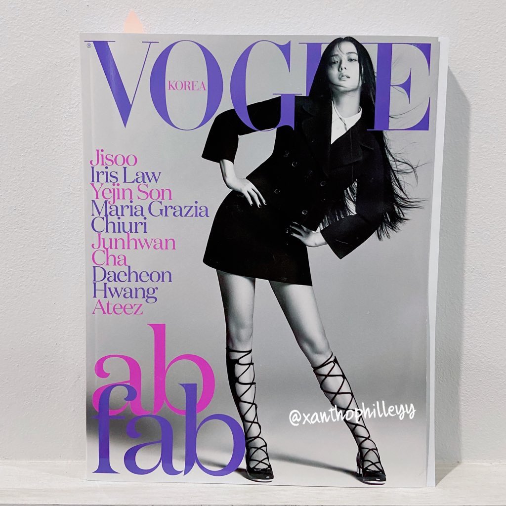 xanthophileyy's tweet photo. (พร้อมส่ง) นิตยสาร VOGUE APR 2022 📚 |  Ateez 14p
200.- free reg!
mention or dm 24/7
 #ตลาดนัดateez https://t.co/vm19TRFnhk