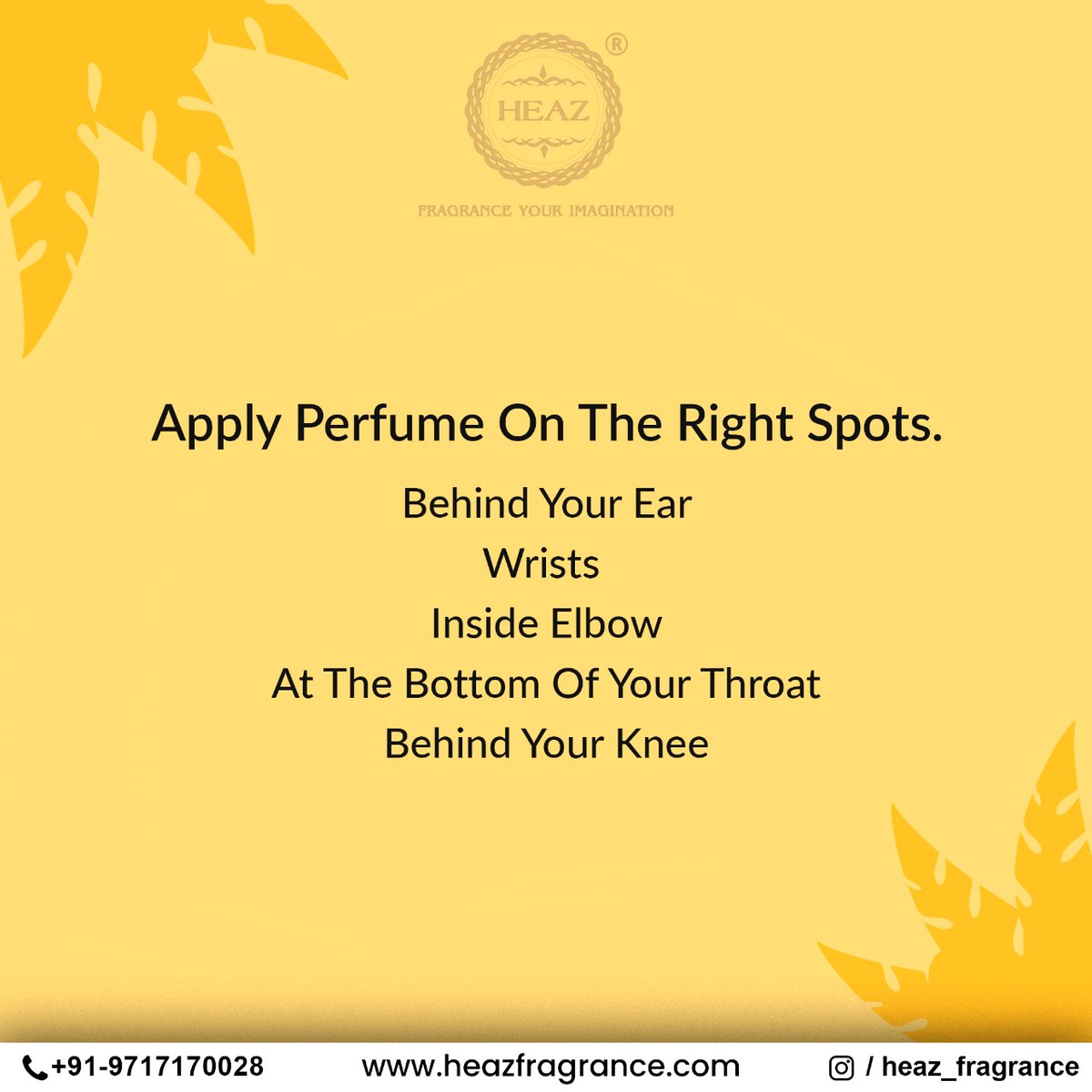 HeazPerfumes's tweet photo. The summer is right here &amp; brings along with it an uninvited guest called “sweating.”

Make your perfumes last longer this summer with top tips.

#perfume #classy #scent #perfumecollection #perfumes #beauty #fragrances #scentoftheday #fragrancelover #perfumelovers #perfumeaddict https://t.co/2RzPVXdize
