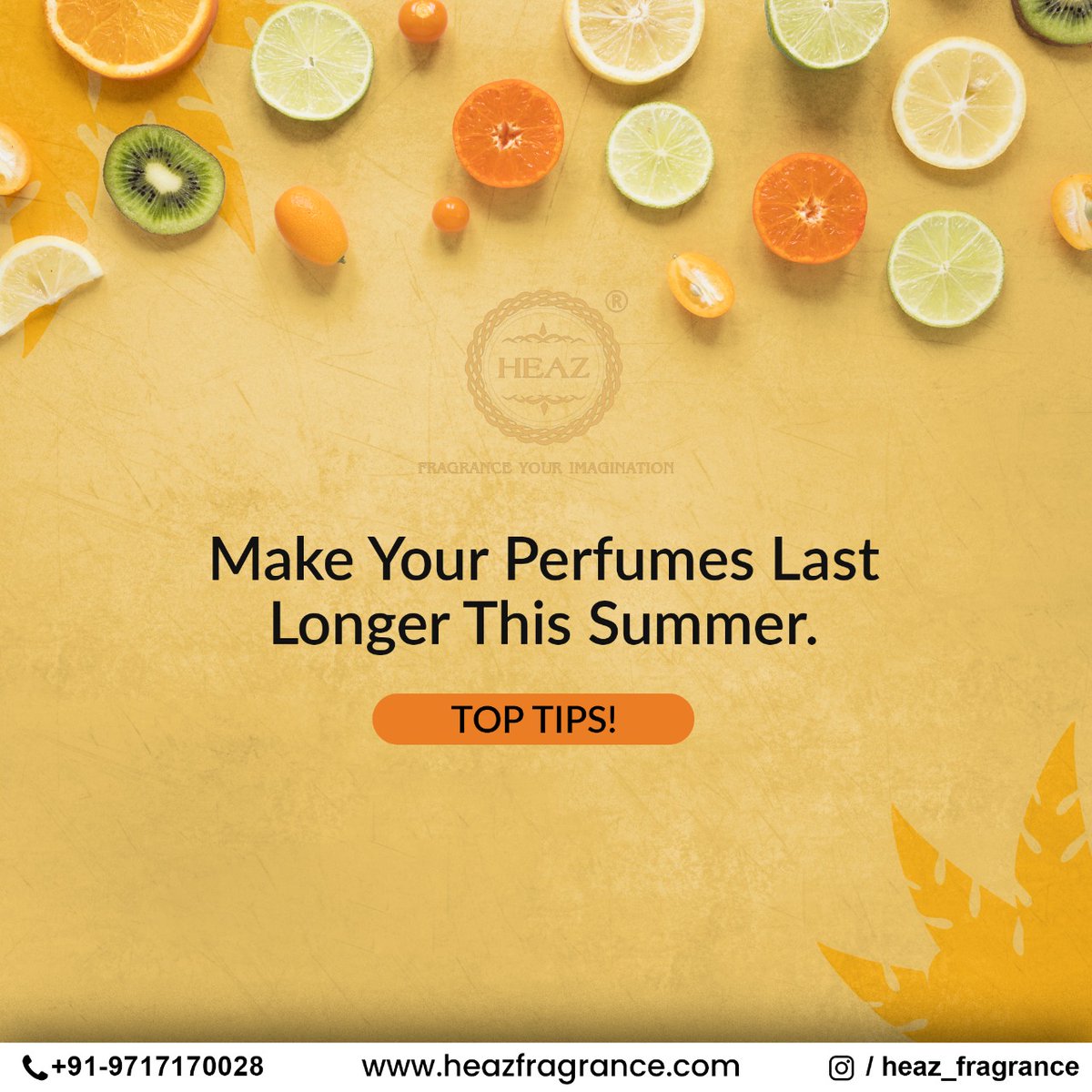 HeazPerfumes's tweet photo. The summer is right here &amp; brings along with it an uninvited guest called “sweating.”

Make your perfumes last longer this summer with top tips.

#perfume #classy #scent #perfumecollection #perfumes #beauty #fragrances #scentoftheday #fragrancelover #perfumelovers #perfumeaddict https://t.co/2RzPVXdize