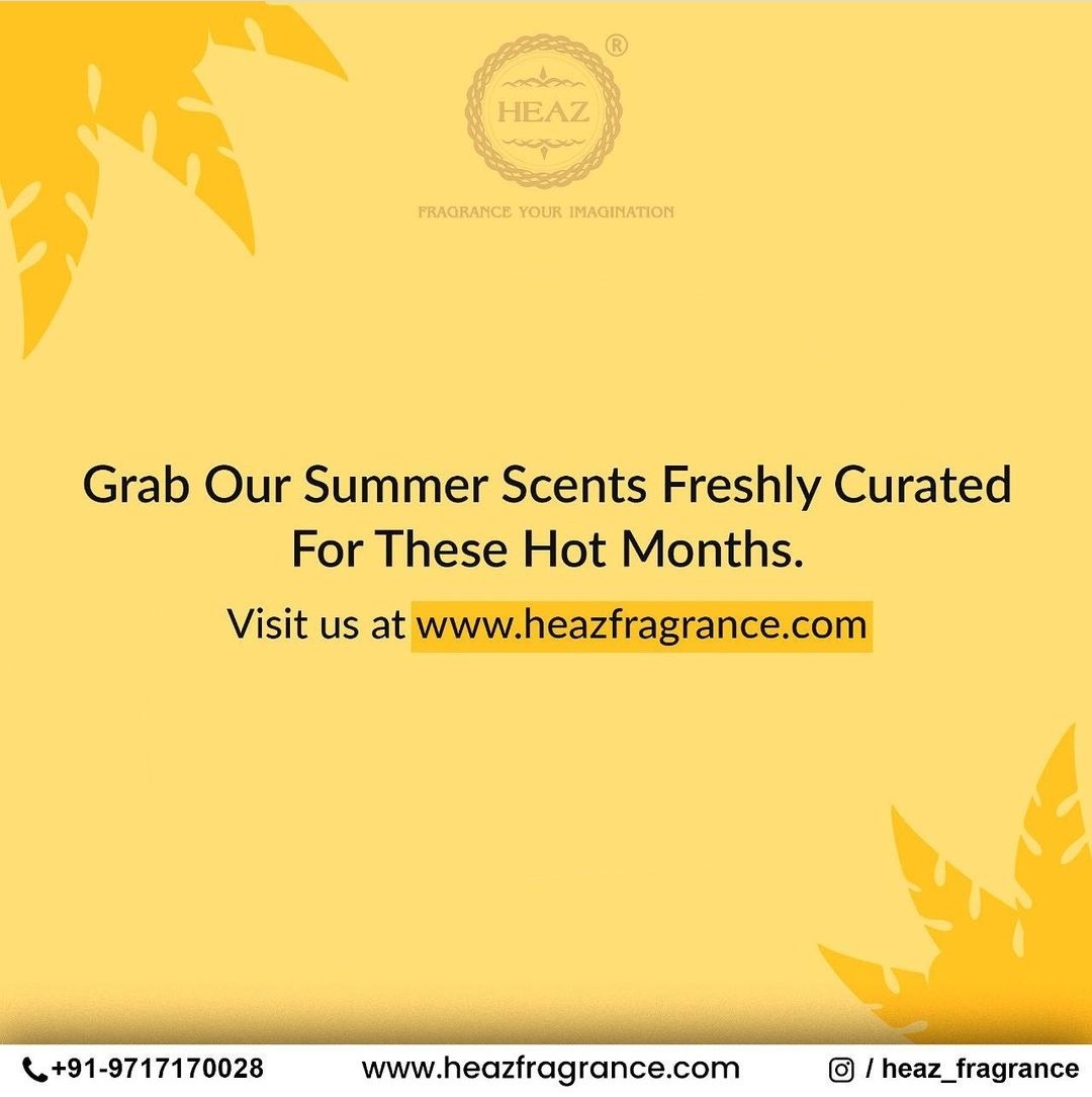 HeazPerfumes's tweet photo. The summer is right here &amp; brings along with it an uninvited guest called “sweating.”

Make your perfumes last longer this summer with top tips.

#perfume #classy #scent #perfumecollection #perfumes #beauty #fragrances #scentoftheday #fragrancelover #perfumelovers #perfumeaddict https://t.co/2RzPVXdize