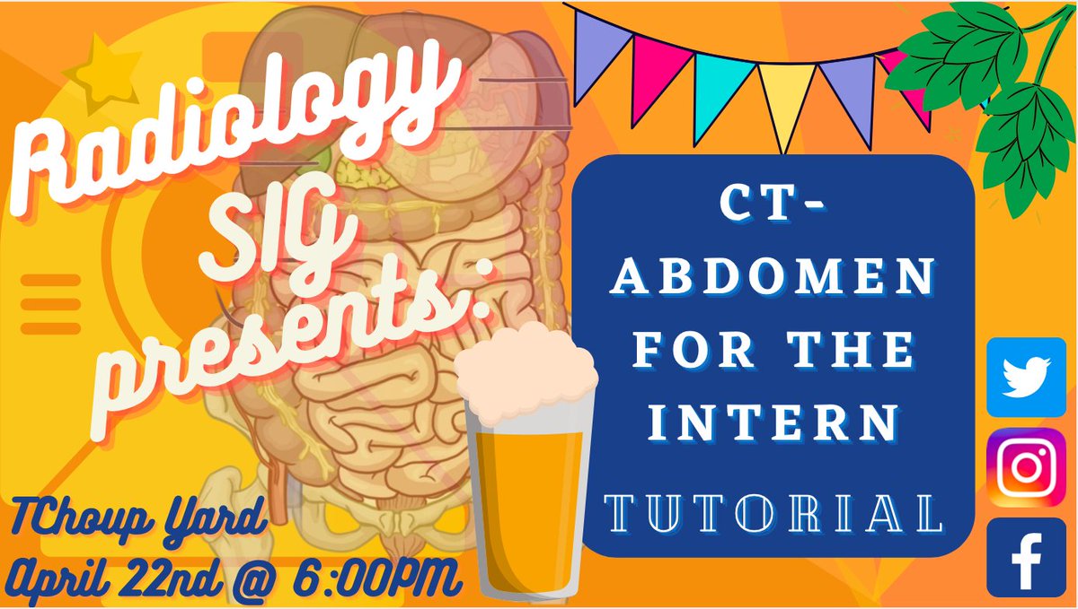 ConnorSoles's tweet photo. Excited to lead the second LIVE @UqoRad medical student journal club of 2022. Friday the 22nd at Tchoup yard. Cases courtesy of @Radiopaedia with help from @OchsnerRads residents!  Looking forward to seeing you all there! #MedTwitter #radiology @docroc99 @astevenMD https://t.co/NfYrzdyif4