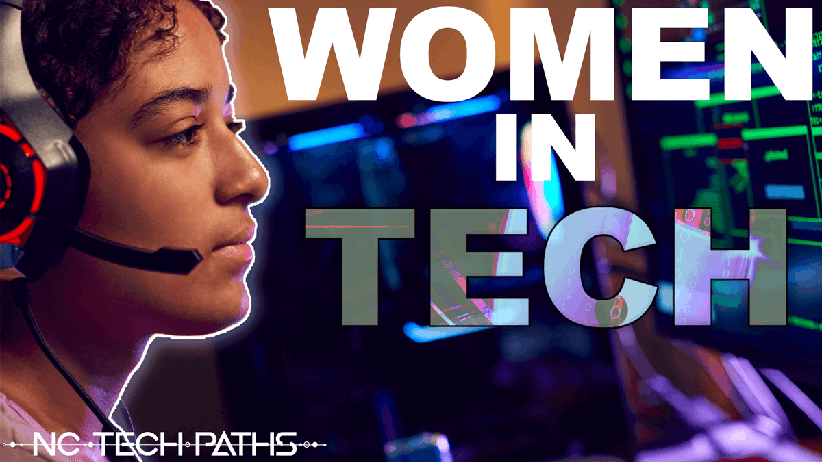 NCTechPaths's tweet photo. We are pleased to share, "What Women In Tech Want YOU To Know" as part of our Voices of Northwest NC video series. (link in comments)

You, too, can be a woman in tech!

#womenintech #techforgood #NCTechPaths #LiveTrainRemain #NorthwestNC #AlleghanyNC #AsheCounty #WilkesCounty https://t.co/BSxi1SP0tq