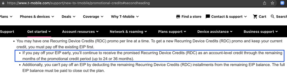QCesarJr's tweet photo. @TMobileHelp Why do I keep getting told this is not true by in-store associates as well as customer service reps on the phone? It's from the T-Mobile website. https://t.co/2IlqA7Suqp