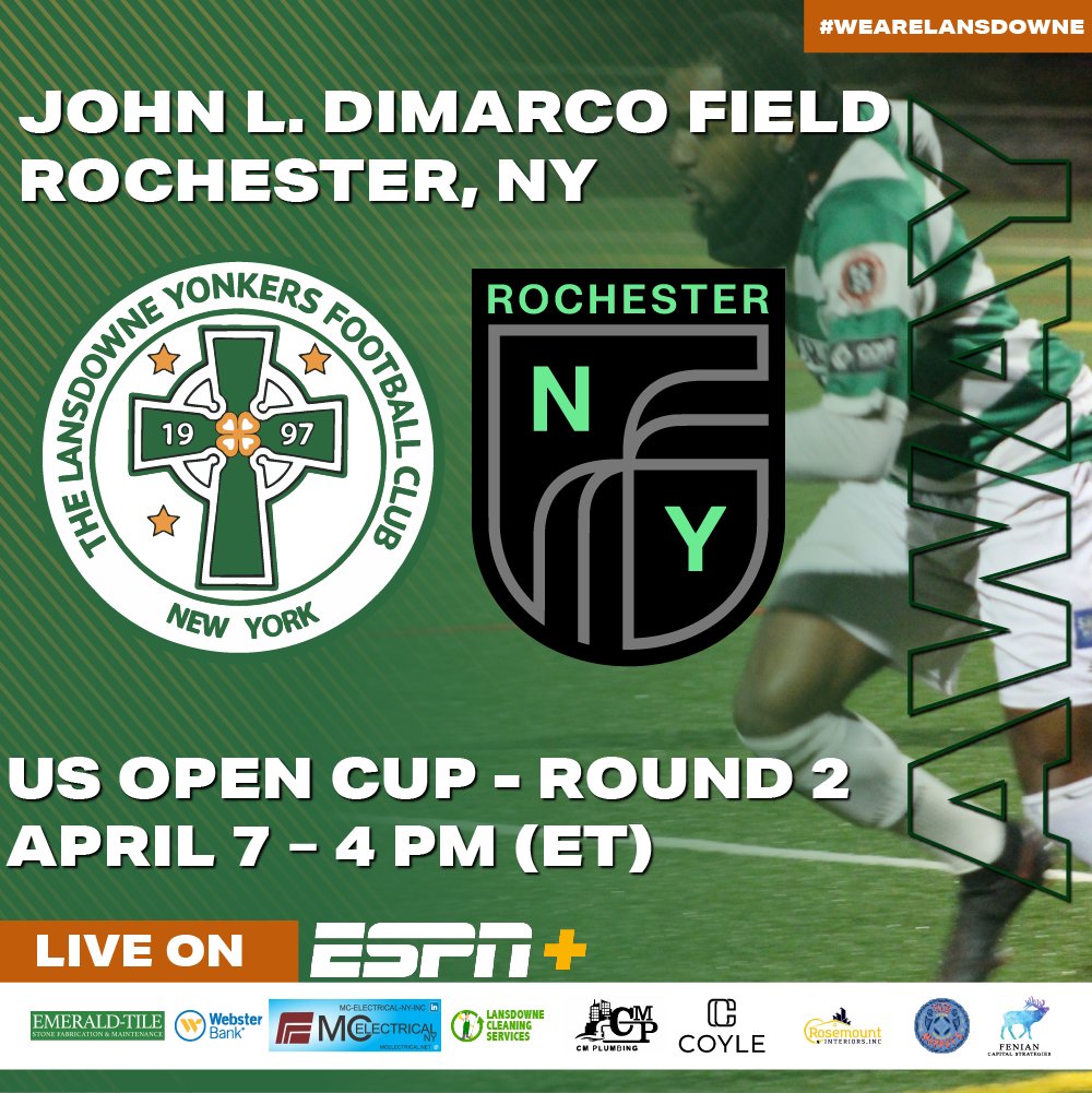 This is arguably the most important match in the history of this club. A win is a 25-67% chance (depending on other results) of facing an MLS team,  the first time a Yonkers sports ever faced a team from a Top 5 American League. Let's get behind the bhoys!

#WeAreLansdowne