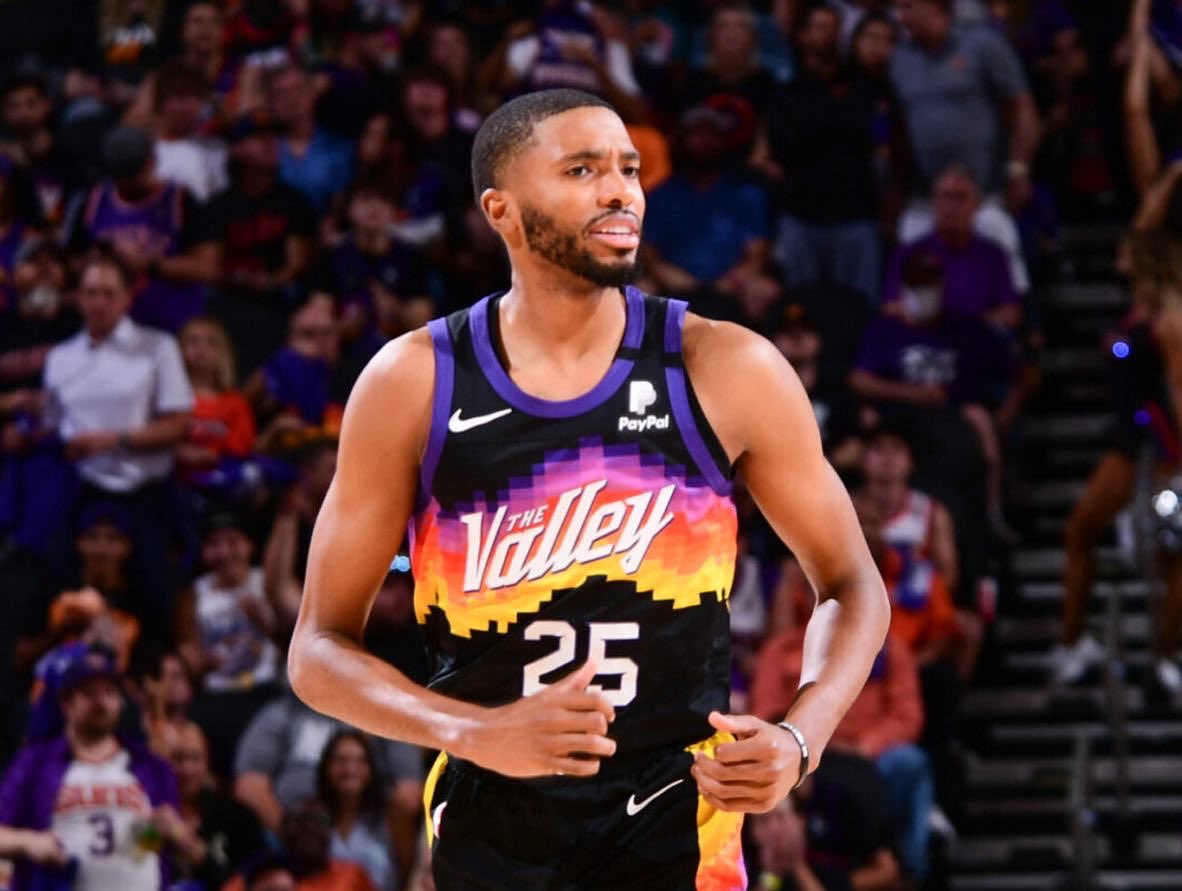 NovaMBB's tweet photo. Only two players to start every game in the @NBA this season:

@SaddiqBey &amp; @mikal_bridges 

#OnceAWildcatAlwaysAWildcat 🔥✌️ https://t.co/kzsMETrhx6