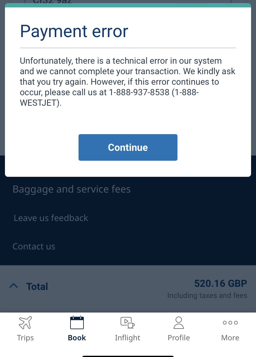 elinhuws's tweet photo. @WestJet you’ve repeatedly failed to give me a call back, despite saying three times that you will do so. Your website will not allow us to book our flights and it is incredibly frustrating as it has been like this for weeks now. What is the solution please? https://t.co/fhTJYS47i3