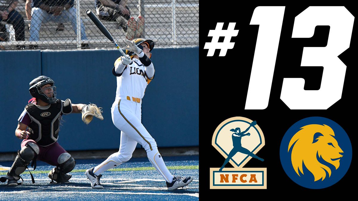 Lion_Softball's tweet photo. Checking in at No. 13 in this week's rankings! #BestInClass 

📰: https://t.co/1K01NG90ny https://t.co/JVQ6WrRyF8