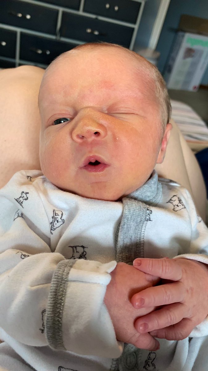 lindzymattocks's tweet photo. Timing is crazy because this time last year we were going through a miscarriage with our first baby, and today we are celebrating this perfect guy being here for 1 whole week. He is so worth the wait. 💙 https://t.co/bk901idhJr