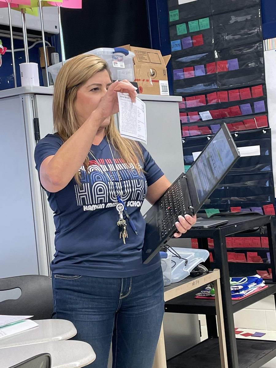 HamlinMiddle's tweet photo. RLA data dig was a success! Teacher led presentations, growth comparisons, and STAAR review planning. Our Hawks will SOAR! 💙 @CCISD @mustang4025 #suCCessISD https://t.co/KvBxKW8tmR