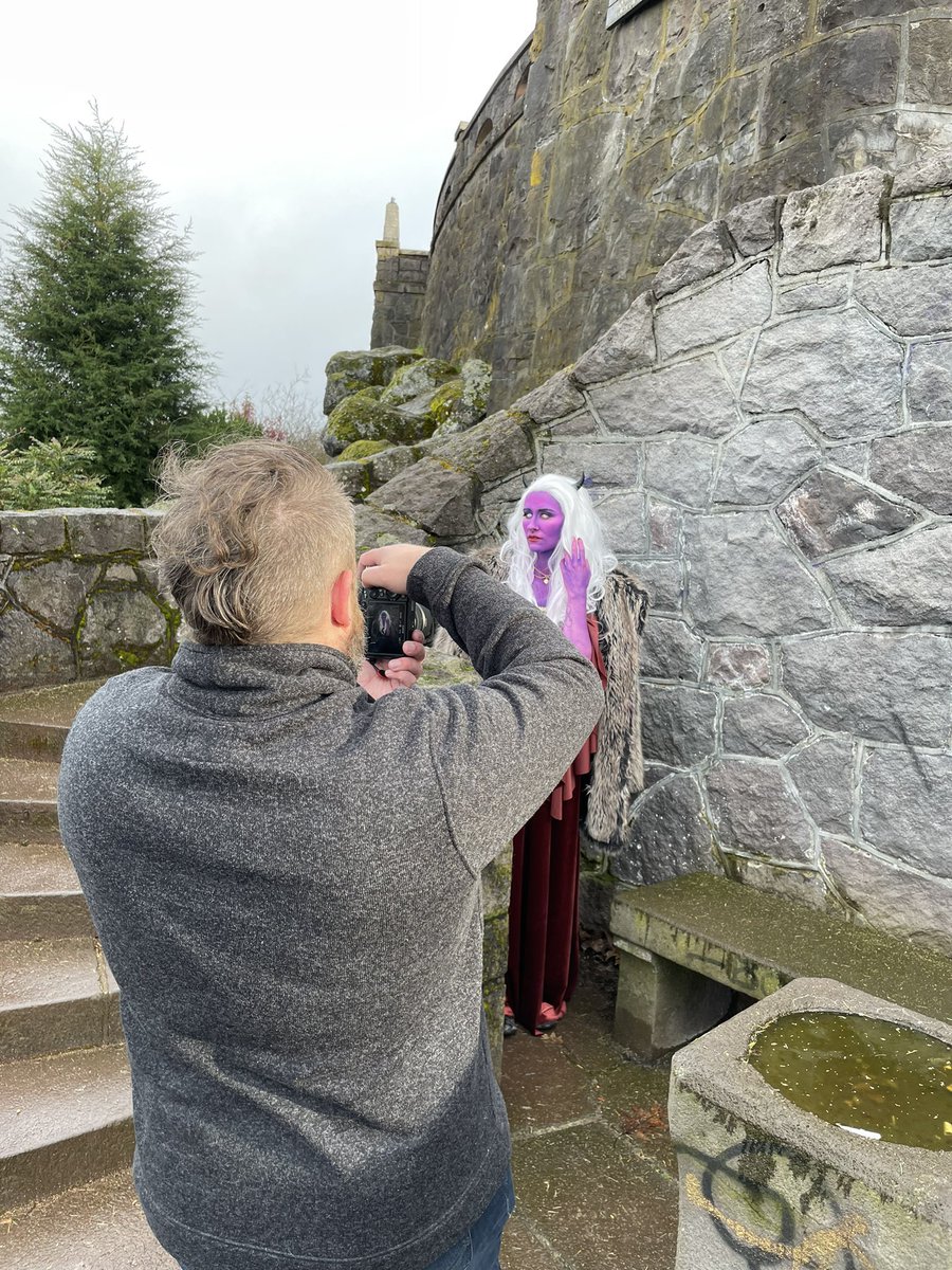 thedivinenft's tweet photo. We are OBSESSED with @iamsarahwild ‘s Divine cosplay! ✨

Such attention to detail, incredible! 

She’ll be dropping photos as NFTs, so follow her to see the details! 💜 https://t.co/b2qo3xcsQd