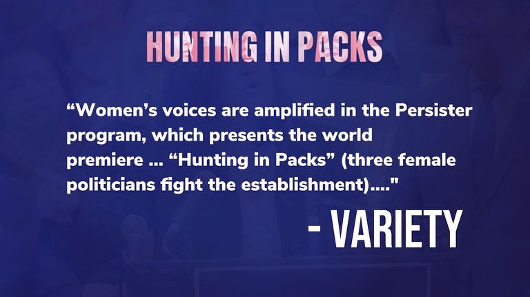 FathomFilm's tweet photo. Here are some thing said about #HuntingInPacks in the press following the #HotDocs lineup announcement.
@jessphillips @RepJayapal @MichelleRempel @chloesosasims @annshin @HannahDonegan https://t.co/K0avQrg4Dg