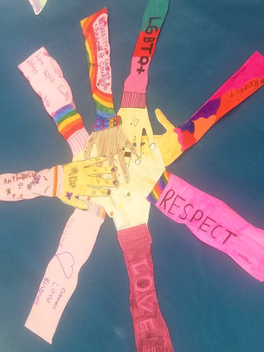 Getting ready for International Day of Pink, April 13th. 
<a href="/frontenacLRSD/">Frontenac School</a>