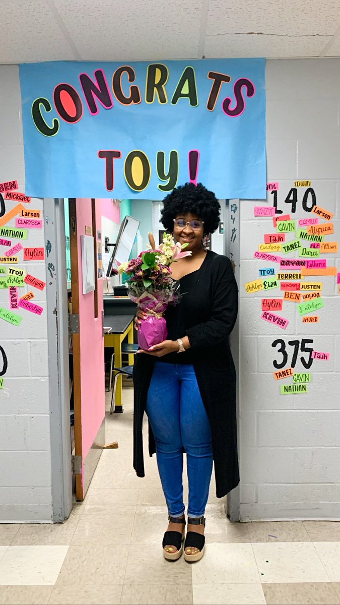 Congrats to <a href="/mrsmason2019/">Mrs. Mason</a> on being voted Knox Teacher of the Year! A true champion for Ss!