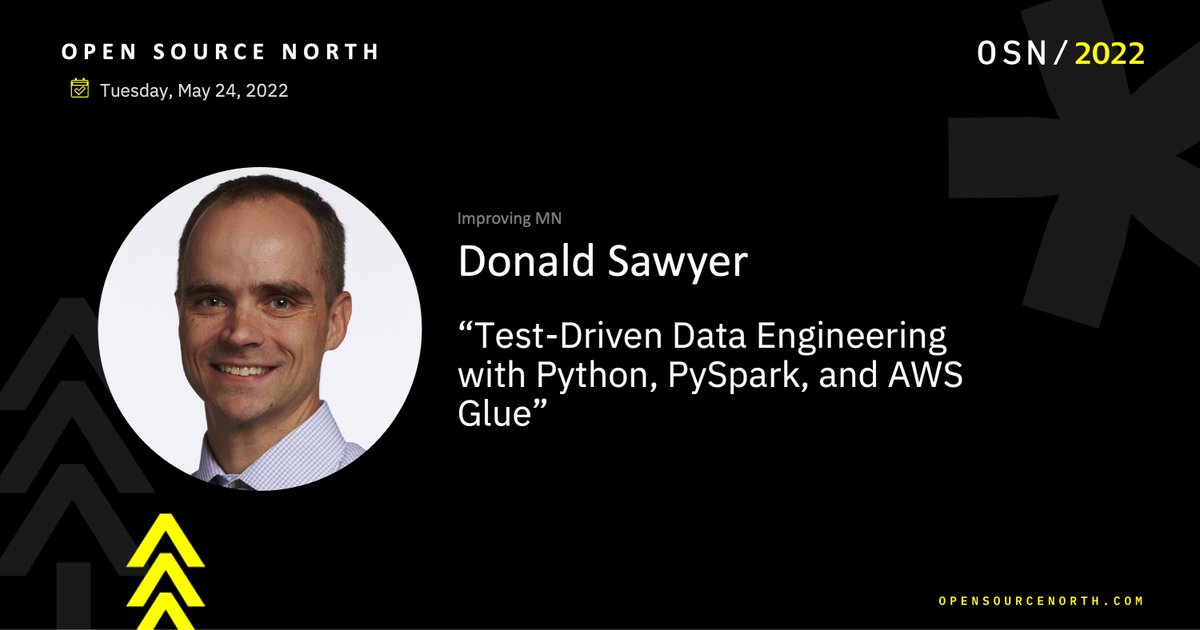 OpenSourceNorth's tweet photo. Proud to have Donald Sawyer from @ImprovingMN speaking at #osn2022. #EarlyBirdisOpen https://t.co/ZAN9xmLtJK