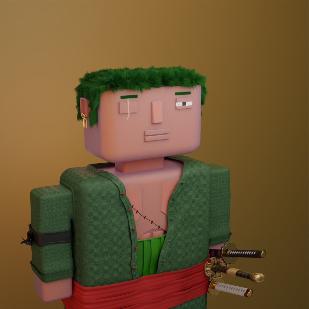 VilllagerSteve's tweet photo. “In a real fight there is no man or woman! ..." - Ronronoa Zoro ⚔️ 
@thesteverse https://t.co/Vnc86Wz9iy