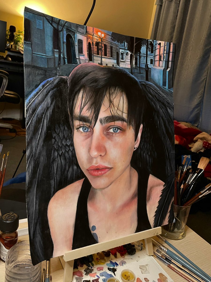 after 27h 38m of painting , i really fuckin did that.