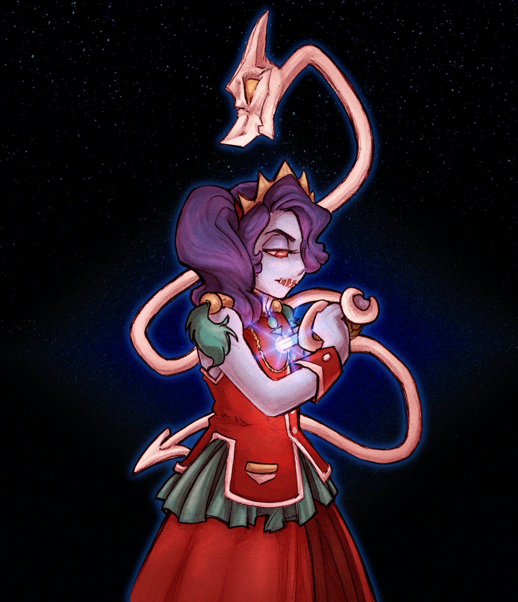 Faerthingale's tweet photo. ~*~Rose Bride Squigly~*~

Another Utena x Skullgirls crossover for just for meeee. After drawing Fukua as a Black Rose Duellist, I got thinking about her Rose Bride, and I do normally pair her up with Squigly (...) 
#skullgirls #skullgirlssquigly #utena #rosebride https://t.co/NWpajrgUhQ