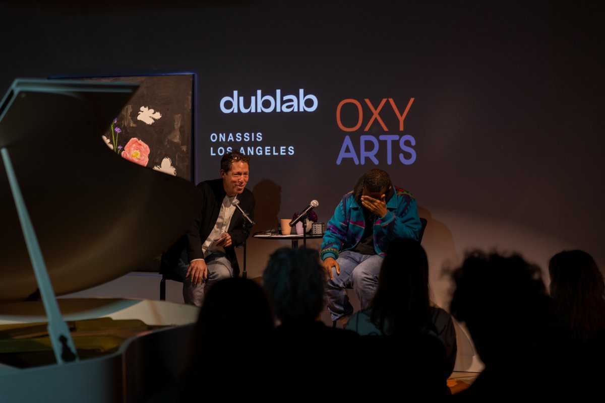 On 3/3/22, we hosted podcast recording of EJ Hill in conversation w/ Paul Holdengräber.

Hear EJ Hill share more about his practice, the inspiration behind the show, &amp; why he prefers to let his work speak for itself.✨

"Quarantine Tapes" Ep. Premiere
4/6, 9:30am
Online <a href="/dublab/">dublab</a>