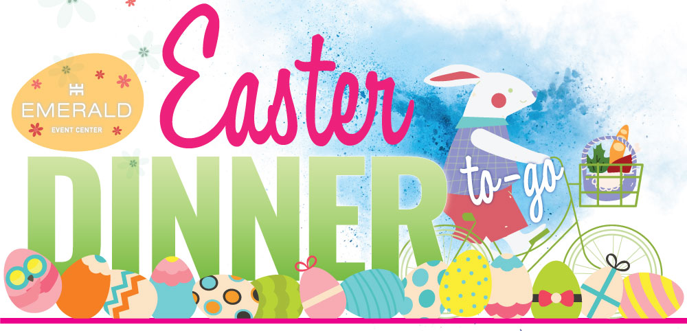 Order your Easter To-go dinner soon! Check out the  menu and details at our website. Delish! emeraldeventcenter.com/news/2022-east…