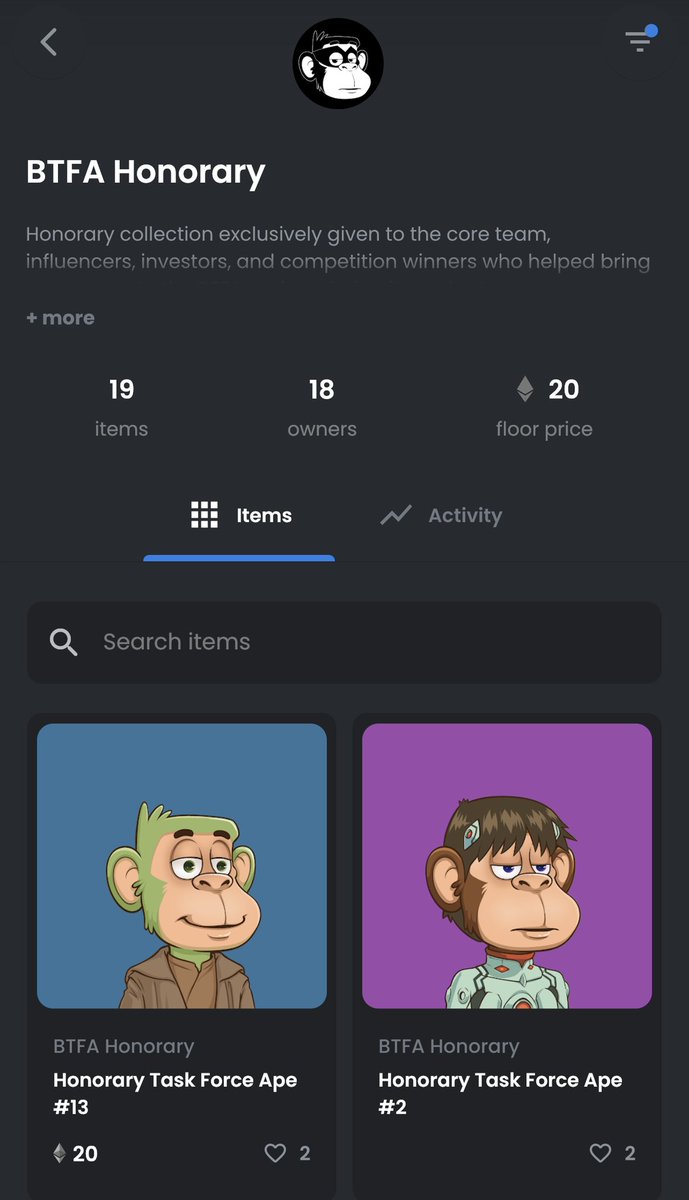 BananaTFA's tweet photo. Honorary NFTs are dropping into a few wallets today. We will be randomly selecting 2 wallets that buy now in the next 10 hours to be amongst those who are airdropped!
Floor is currently set at 20 ETH
$BTFA #BTFA #BananaTFA #BuyChallenge #ETH #NFTCommumity https://t.co/0Tm1FE2Rt2