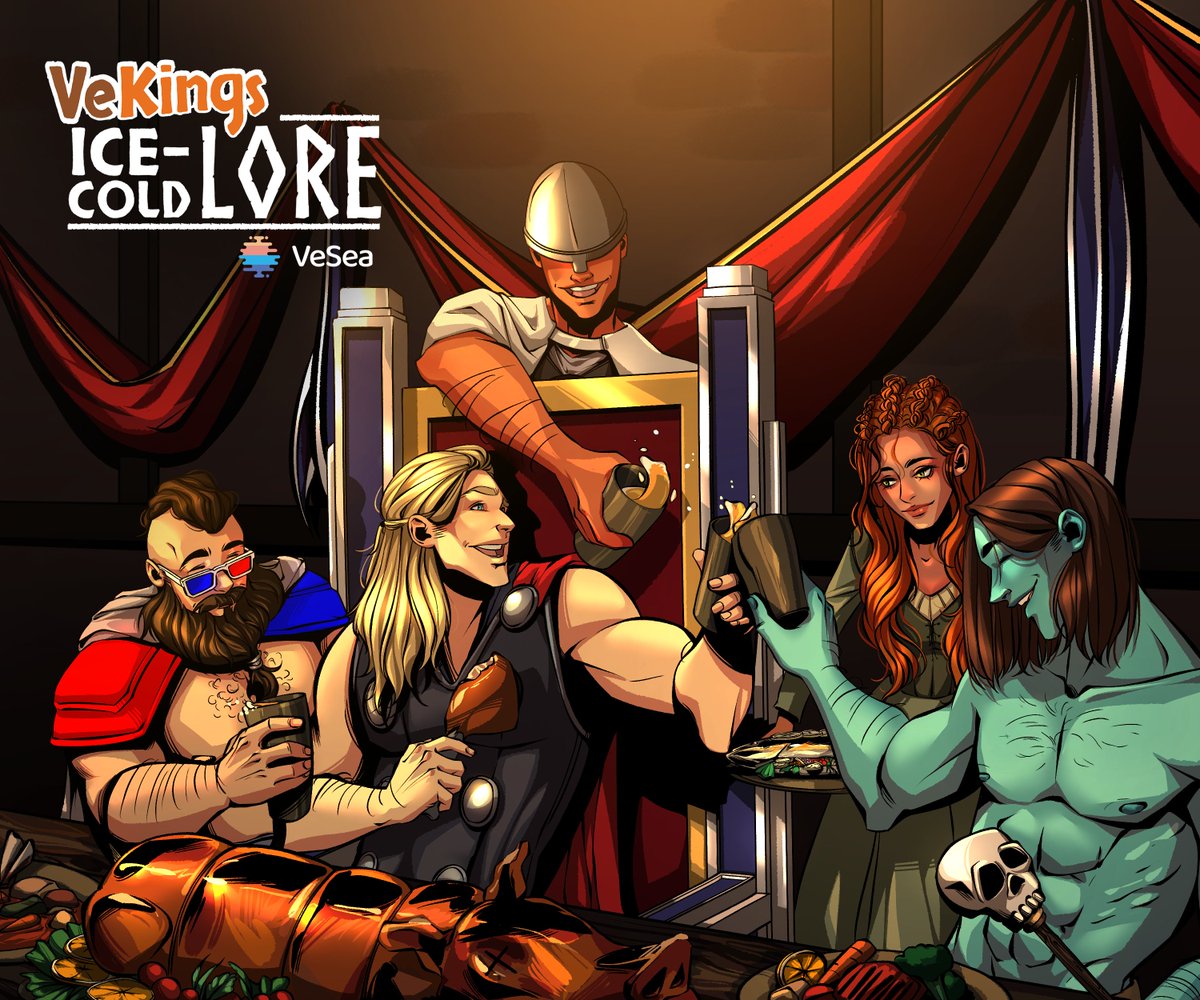⚔️ VeKings Lore⚔️

Did you know #VeKings new Lead Artist, <a href="/lahens_elss/">Lahens</a>, is an accomplished webtoons comic? 

With those powers behind our project, we'll be launching a VeKings Lore initiative. A re-telling of VeKings events, but with YOUR actions. 

👇These are your stories. 👇