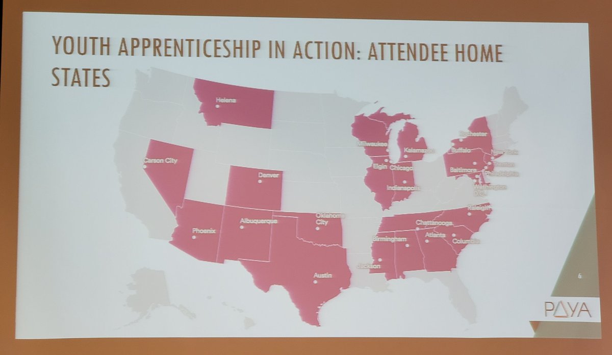 COSMOSIndiana's tweet photo. COSMOS was thrilled to spend time in Charleston attending the #YAInaction Conference at Trident Technical College!

We were able to network and learn from partners who are invested in creating high-quality youth apprenticeships! 

#PAYA
@ROIIndiana 
@NewAmericaEd  America https://t.co/gEbzv1mBgI