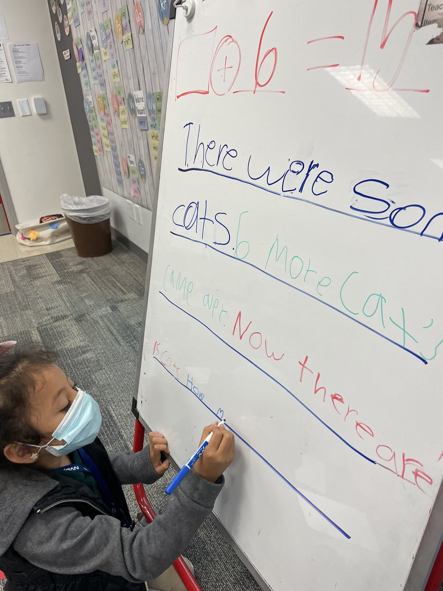 HannahHaas413's tweet photo. Generating our own class word problems! #startunknown #interactivewriting #firstgrade https://t.co/mH4sybKvbp