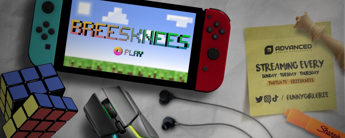 ArcaniumEdits's tweet image. #OfflineScreen and #Banner for @BunnyGirlBree 🐇