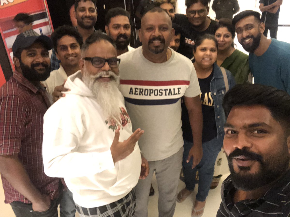 adman_sam's tweet photo. Awesome Movie &amp; Atagasa Villain. We had a great time with you &amp; proud of you bro Sam Paul🤩♥️⭐️👍🏻

#selfie #SamPaul #DrSamPaul https://t.co/yIsEZlTOnN