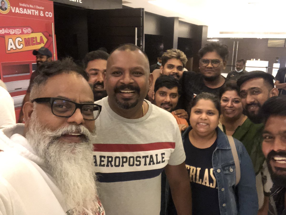 adman_sam's tweet photo. Awesome Movie &amp; Atagasa Villain. We had a great time with you &amp; proud of you bro Sam Paul🤩♥️⭐️👍🏻

#selfie #SamPaul #DrSamPaul https://t.co/yIsEZlTOnN