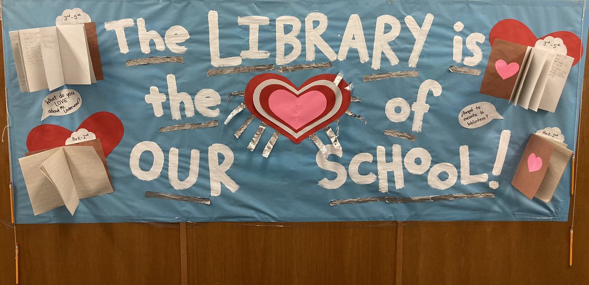 OHE4th's tweet photo. Happy Librarian Appreciation Week to the 💜 of our school! Thank you for fostering our students’ love for reading! We appreciate you more than words can say! @OHE_Library @OakHillElem https://t.co/M734wEiGgK