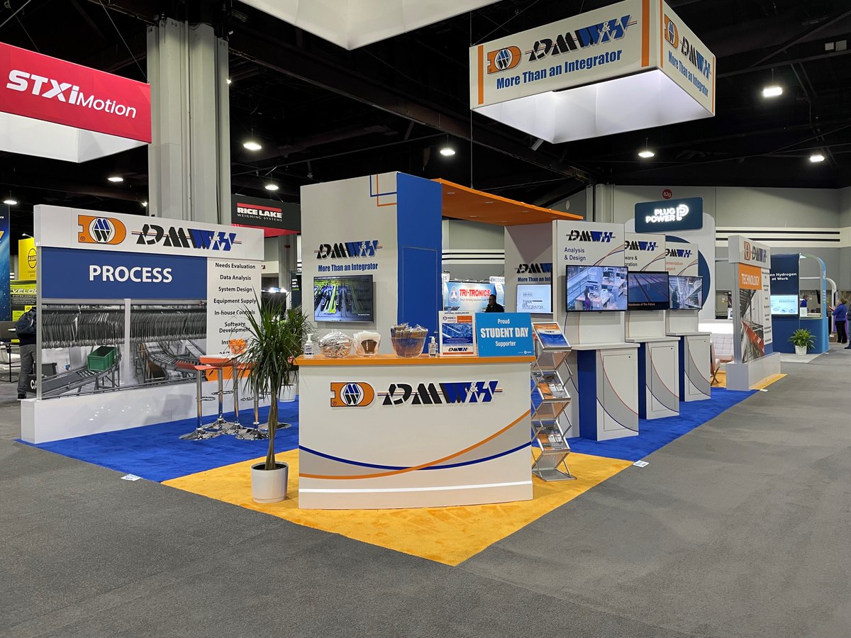 DMWandH's tweet image. That’s a wrap on #modex2022! What a fantastic show organized by @poweredbymhi! Special thanks to all our customers, future customers, vendors, and peers who visited us this week. Looking forward to seeing everyone at #promat2023!