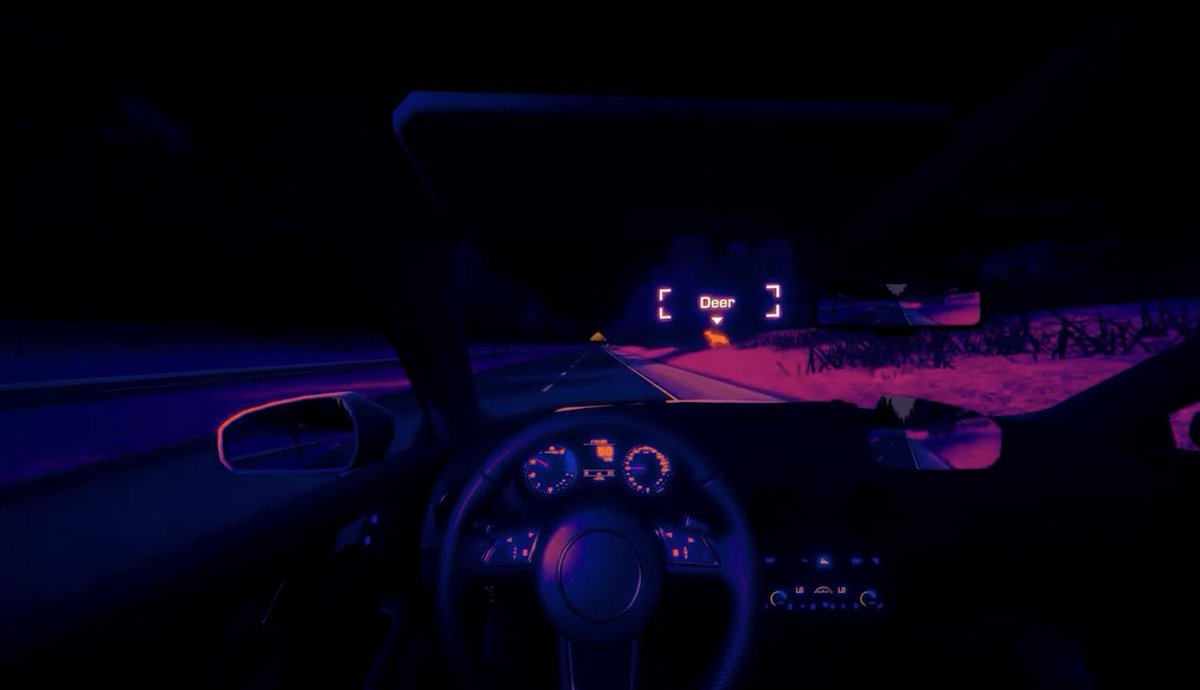 martynschmoll's tweet photo. Anybody concerned about the โplayerโsโ racing engine and squealing tires throughout this sim? Also, whatโs โinfra-visionโ and how will it make it โeasyโ for real-world drivers to see wildlife? #StreetSenseApp
Imagine if @icbc put this energy and $$$ into road design instead. https://t.co/rZnJMdTPmx