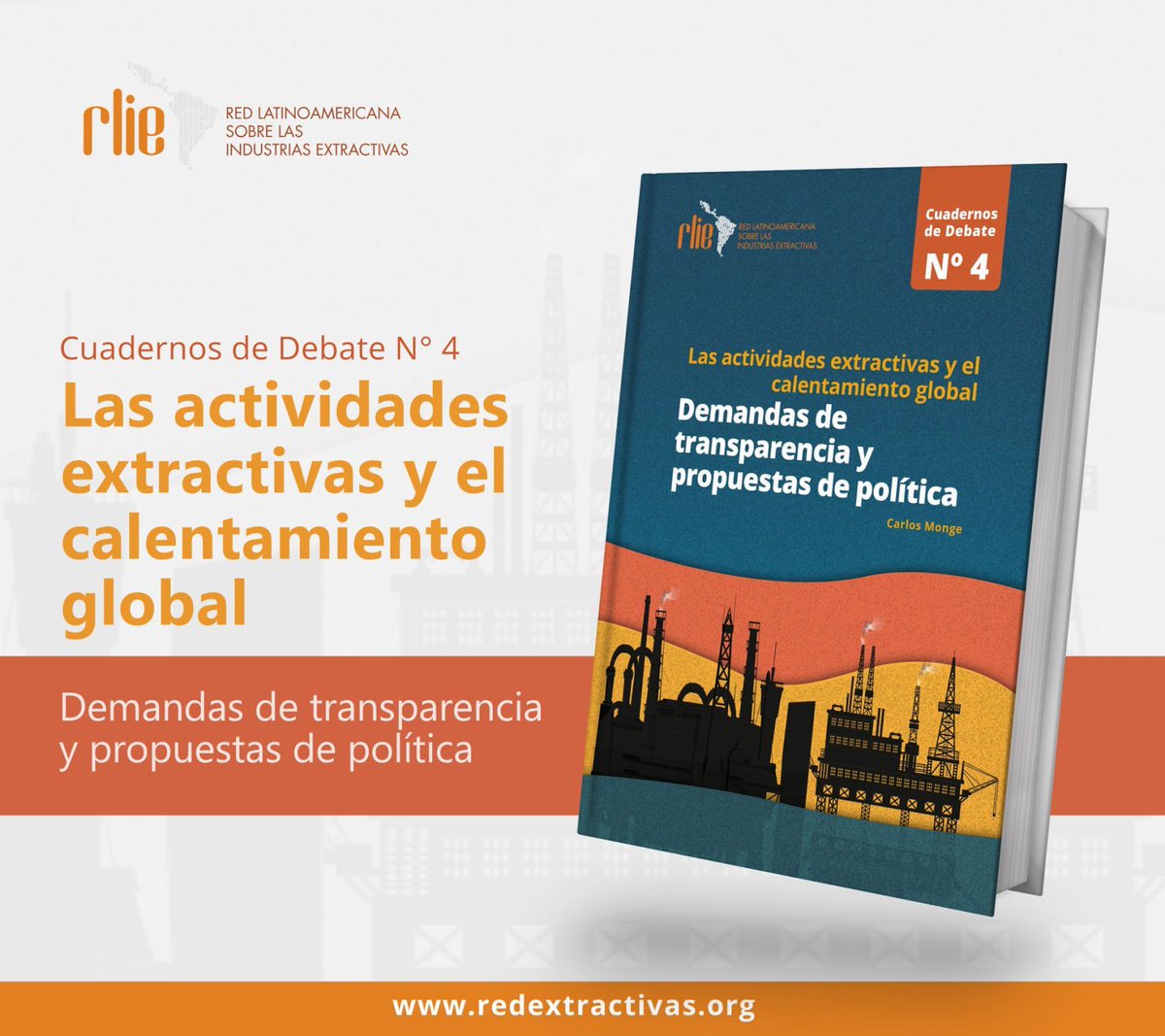 RLIE_'s tweet photo. #RLIE
📙 Las actividades extractivas y el calentamiento global: Demandas de transparencia y propuestas de política
Accede a la publicación aquí 👇👇👇
https://t.co/XTRh4nXjlb https://t.co/DKFEnIZjFD