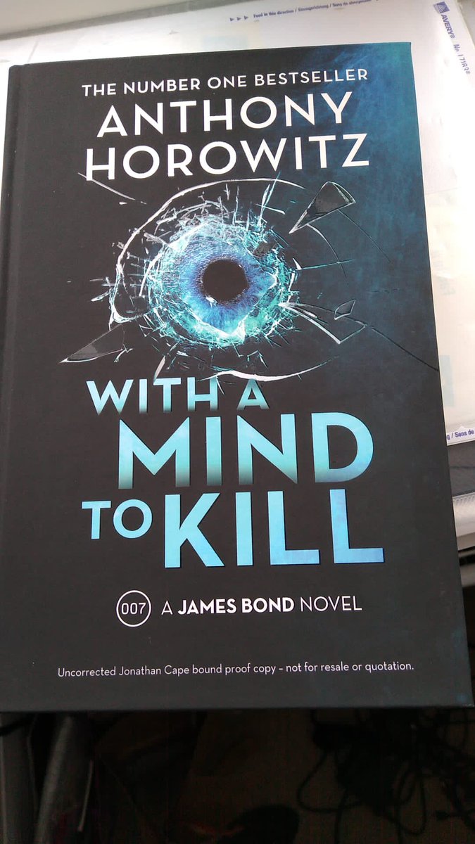 jamesbondlive's tweet photo. 🤐 until May 26th… The new James Bond continuation novel by @AnthonyHorowitz is at MI6 HQ. https://t.co/UD1Url3jQy