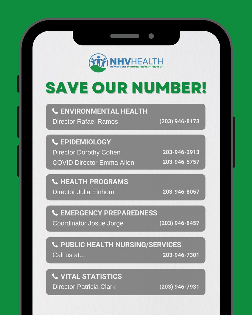 NHVPublicHealth's tweet photo. We believe that EVERYONE deserves the opportunity for a long and #healthylife. Together, we can elevate #healthandwellness across the lifespan. Learn more about our various departments and how to reach us. https://t.co/q4zCrqJgU3 #NHVHealth https://t.co/h8yOZMyi5H