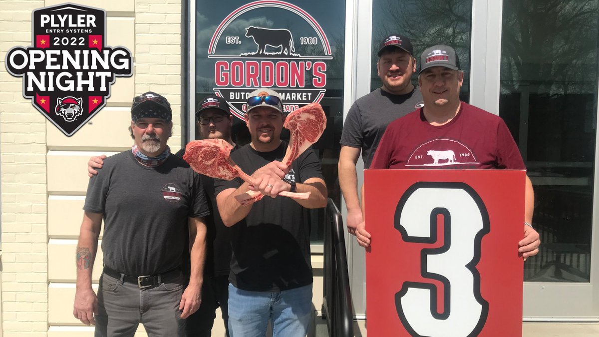 Our new partners at Gordon's Butcher &amp; Meat Market let us know we're down to three days until <a href="/PlylerEntry/">PlylerEntrySystems</a> #OpeningNight at UPMC Park. We'll be serving Gordon's products in panini sandwiches in the Bud Light Party Deck and Specialty Cheese Steak Sandwich in other select locations