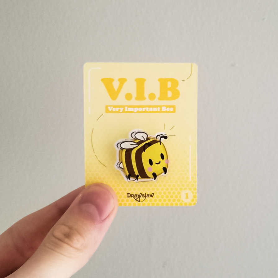 drawslaw's tweet photo. Cabbage and Bee pins are now available in our store!

https://t.co/gdezCKdpjK https://t.co/RGnTISP4AE
