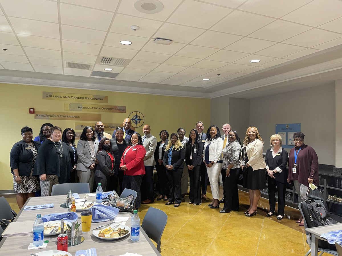 Dr. Stephanie Johnson, GADOE Deputy Superintendent of School Improvement, Is on a two day tour of Bibb schools.