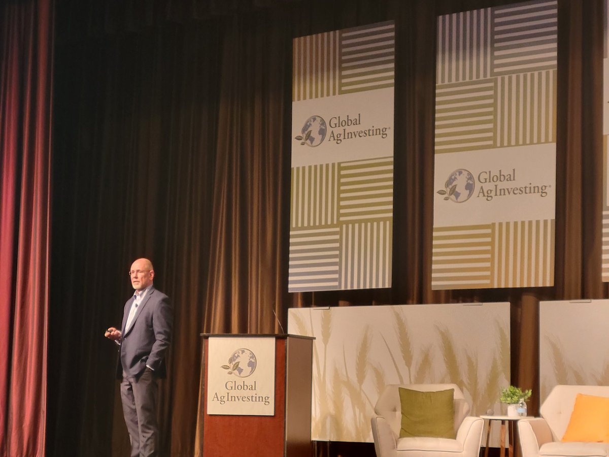 Enjoying the afternoon presentations at Global Ag in NYC. Dr. Bruce Sherrick and Dr. David Muth gave some insights into the current climate of the industry.
#globalaginvest
#peoplescompany