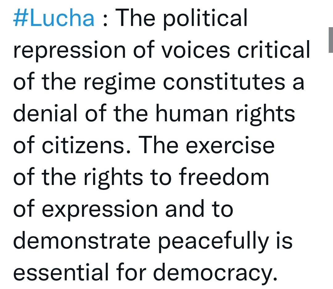 CHPSRE's tweet image. #politicalrepression  #reprisals #HumanRights #HumanRightsDefenders