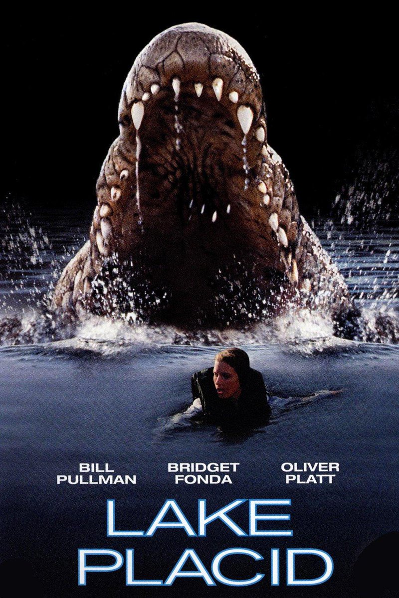 Meghannofdragon's tweet photo. Je me dis que dans les années 2000, on avait des bons nanards sur les animaux 😂 et le pire c'est que j'adorais regarder ça. Mention à Peur bleue qui reste mon film préféré sur les requins 🦈 #Nostalgie #cinéma #peurbleue #Python #Lakeplacid #Aracattack https://t.co/FULniV53gu