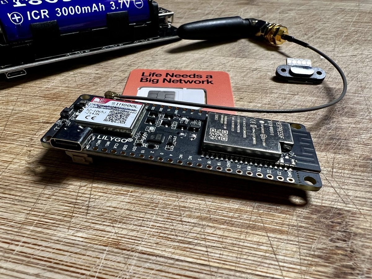 jamescallaghan's tweet photo. A local council have asked me to help create an #IoT solution to monitoring a road that regularly floods causing community members inconvenience and adds to fuel costs. 

I’m taking this prototype to show at our first meeting this weekend. 👨🏼‍🍳

#Community #Flooding #MSIoT #IoTDevs https://t.co/vKhwJC6dZu