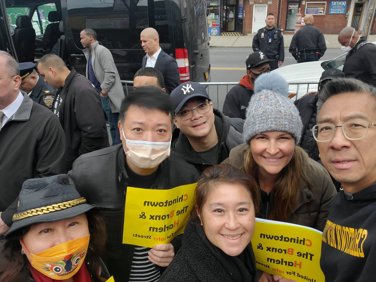 janccrc's tweet photo. Proud to stand with #Chinatown and #thebronx with @HarlemSaveALife and @InformMyVote together we demand @CarlHeastie @AndreaSCousins #signthatbill and amend the #bailreformlaw our people are being killed, mamed, harassed. #enoughisenough @NYPDnews @yuhline https://t.co/JqdcaKgW5v