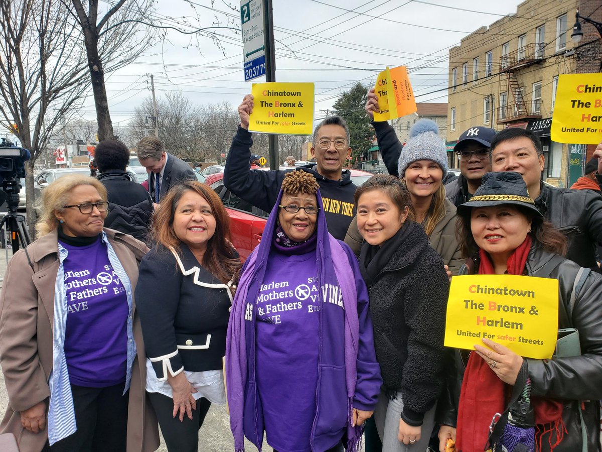 janccrc's tweet photo. Proud to stand with #Chinatown and #thebronx with @HarlemSaveALife and @InformMyVote together we demand @CarlHeastie @AndreaSCousins #signthatbill and amend the #bailreformlaw our people are being killed, mamed, harassed. #enoughisenough @NYPDnews @yuhline https://t.co/JqdcaKgW5v