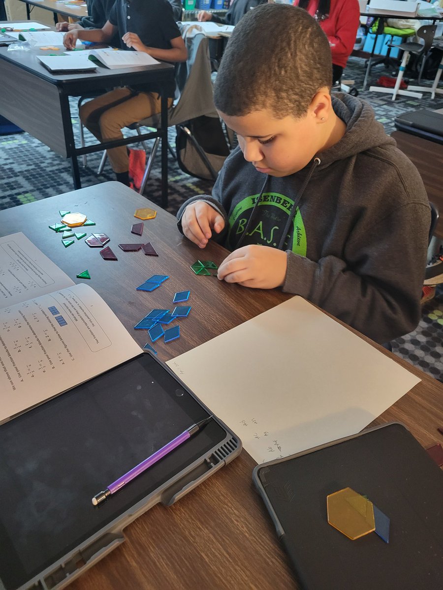 mrs_m_tb's tweet image. If you&apos;re familiar with Hands-On Equations, an equally great resource by Henry Borenson is Developing Fractions Sense. Students really enjoyed the manipulatives and visuals. @IESGators
